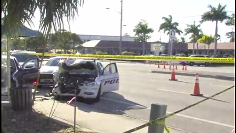 Jupiter police officer involved in crash with suspect recovering