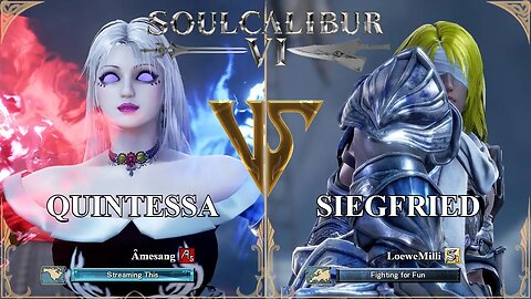 SoulCalibur VI — Amesang (Quintessa) VS LoeweMilli (Siegfried) | Xbox Series X Ranked