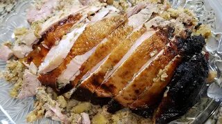 Mouthwatering smoked boneless turkey recipe