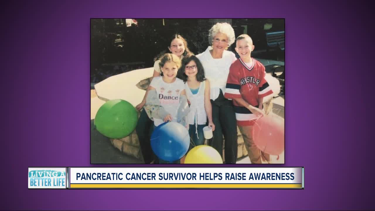 Pancreatic cancer survivor helps raise awareness