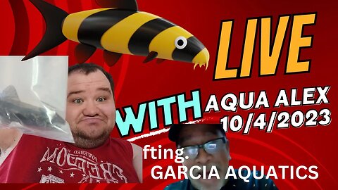 LIVE W/ Aqua Alex & Garcia Aquatics