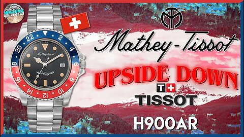 The Swiss Stranger Things Watch | Mathey-Tissot Vintage 50m Quartz Pepsi H900AR Unbox & Review