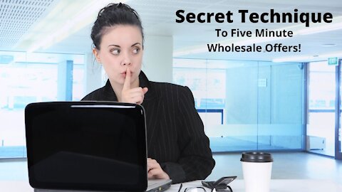 Secret Technique for Quick Cash Offers