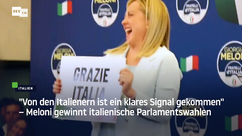 Erste Frau in Geschichte Italiens wird Regierungschefin