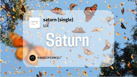 SZA - Saturn (Spotify lyrics)