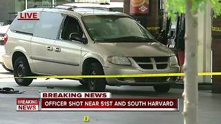 Officer shot near 51st and Harvard