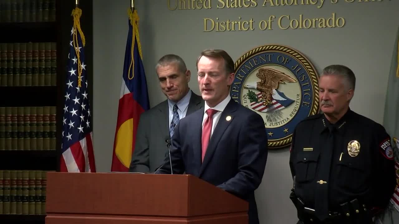 News conference: Pueblo white supremacist arrested in 'domestic terrorism' case after plans to bomb synagogue