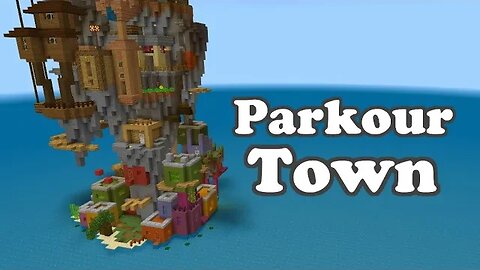 Minecraft Parkour Town!