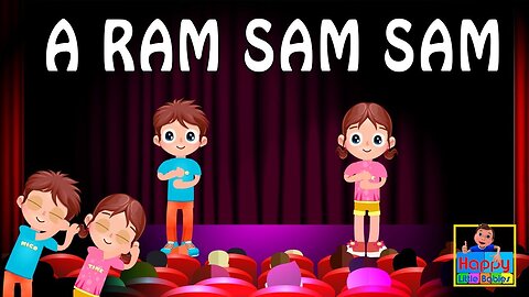 A Ram Sam Sam Poem 2024 - New Nursery Rhyme Song 2024 - Cartoons for Babies - English Poems