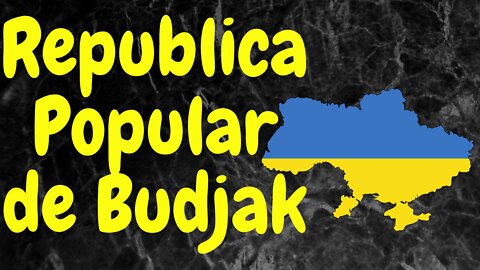 República Popular de Budjak - Ucrania - Gagauzia - Moldavia, Transnistria Y Rusia. Mi Opinión.
