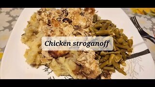Chicken stroganoff