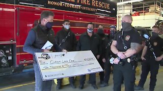 Denver7 Gives donates thousands of dollars to victims of the East Troublesome Fire in Grand County