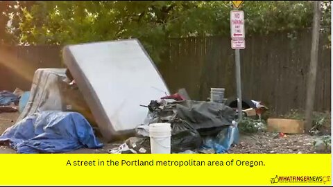 A street in the Portland metropolitan area of Oregon.