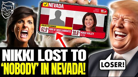 Haley HUMILIATION: GOP Voters Choose 'Nobody' Instead of Nikki in Nevada Primary | Down in FLAMES 🔥