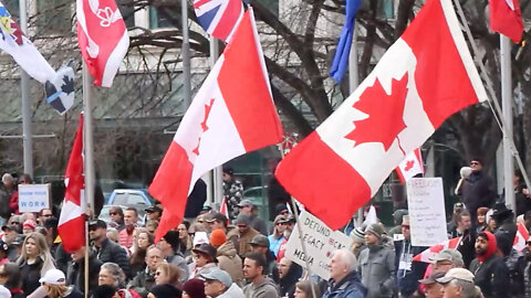 Calgarians continue rallying for freedom despite city injunction's fourth week