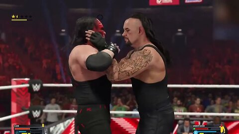 WWE Kane vs Undertaker Legend Mode Live