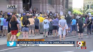 Groups hold vigil in solidarity with Charlottesville victims