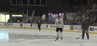 VGK practices before Wednesday night game