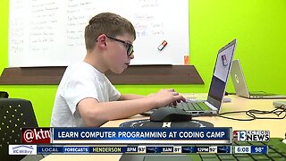 Valley kids learn computer programming at coding camp