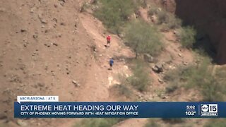 City of Phoenix moving forward with heat mitigation office