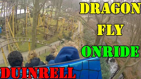 Dragon Fly - Duinrell (POV action-cam)