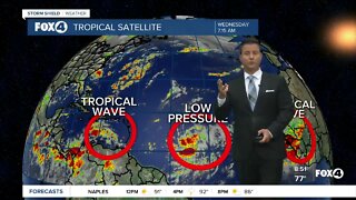 Three areas for possible tropical development