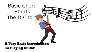 Guitar Chord Shorts "D" Chord