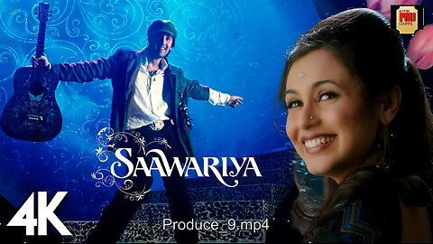 Saawariya (4K Video) | Title Track | Ranbir Kapoor | Sonam Kapoor | Rani Mukerji | Shail Hada