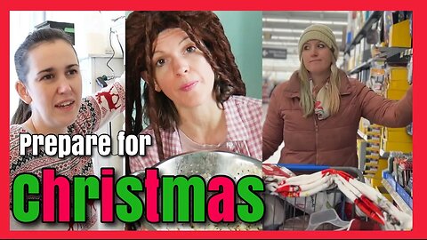 HOMESCHOOL MOMS PREPARE CHRISTMAS WITH ME || Decorating, Shopping and Planning.