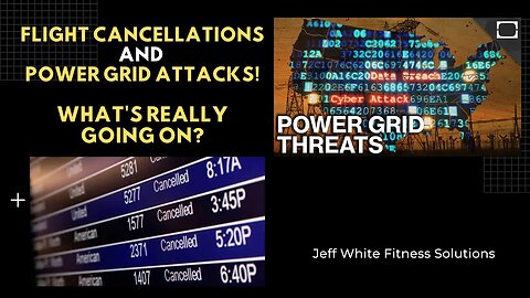 Flight Cancellations and Power Grid Attacks: Should We be Concerned?