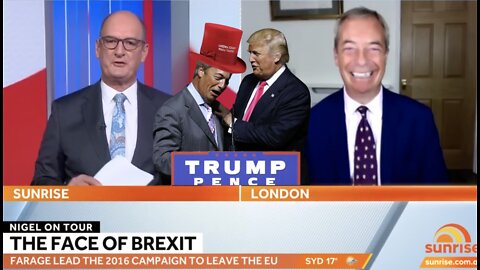 ⚠️ “You’re a Donald Trump Fan are you?” 🤣 | Kochie meets Nigel Farage 🚧 🇺🇸 | 7 News