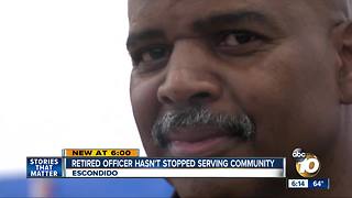Retired officer keeps serving community
