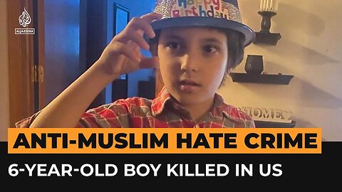 Palestinian-Americans mourn 6-year-old boy killed in suspected hate crime _ Al Jazeera Newsfeed