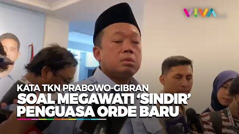Tanggapi Pernyataan Megawati soal Orde Baru, TKN Prabowo-Gibran: Kegelisahan Orang Tua