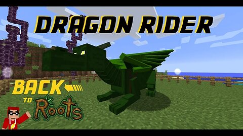 Minecraft FTB HermitPack - Back to Roots ep 6 - Dragon Rider and Server Tour