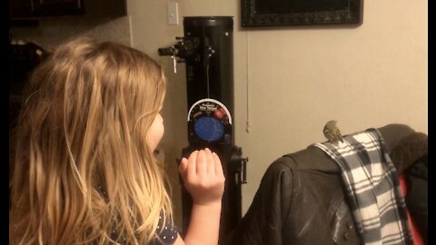 Little Girls Go Wild With Excitement When A Bird Flys In The House