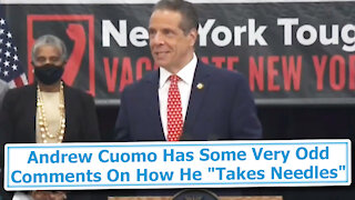 Andrew Cuomo Has Some Very Odd Comments On How He "Takes Needles"