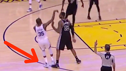 LaMarcus Aldridge COPIES Zaza Pachulia's Closeout Move Against Kevin Durant