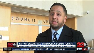 Homeless shelter public forum happening tonight