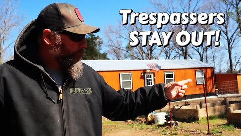 Keeping Trespassers OUT + Needed Water Upgrade! | DIY | Shed To Cabin