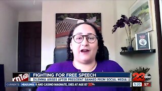 Fighting for free speech