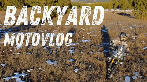 Backyard Motovlog (Playing around with the Skydio 2 and Insta360 OneR )