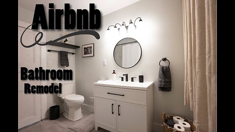 Complete Bathroom Renovation | Transforming Our Newest Airbnb