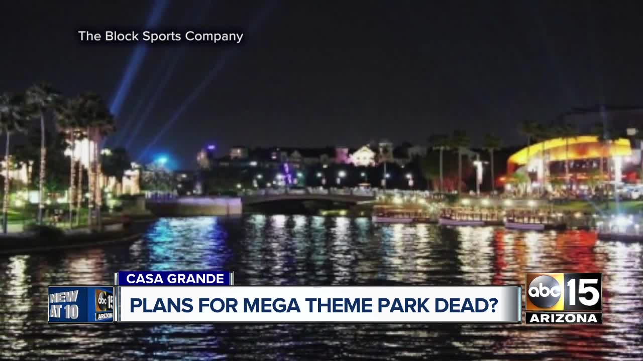 Plans for mega theme park in Arizona dead?