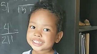 Criança de 3 anos superdotada é génio da matemática