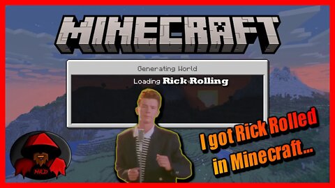 Minecraft #Shorts - I got Rick Rolled in Minecraft...