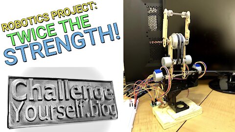 Robotics: Robot Arm is Now Twice as Strong!