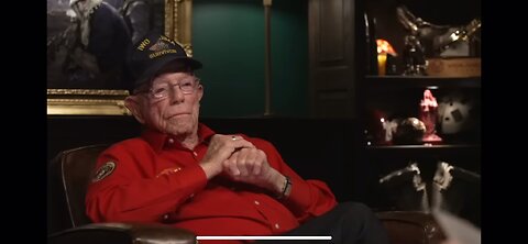 WW2 veteran talks about his flamethrower!