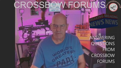 ANSWERING QUESTIONS FROM CROSSBOW FORUMS
