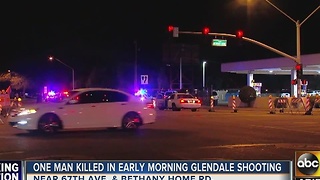 PD: 1 dead, 1 wounded after shooting in Glendale